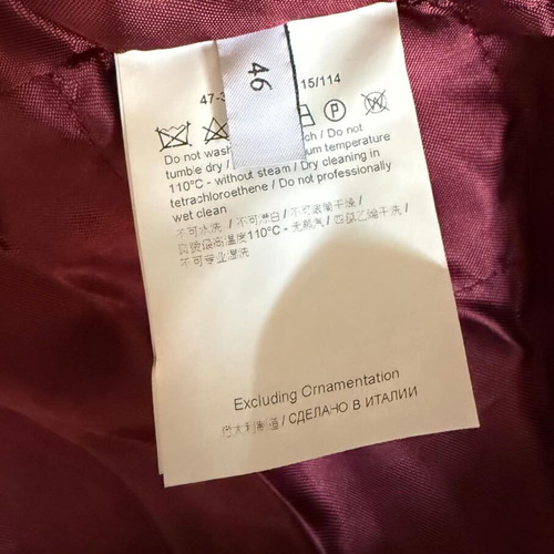 Trussardi ecological fur like new, size XL