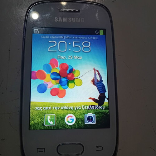 Samsung GT-S5310 mobile phone used for spare parts