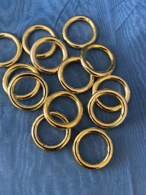 Χρυσοί κρίκοι καινούργιοι, πακέτο 13 τεμαχίων