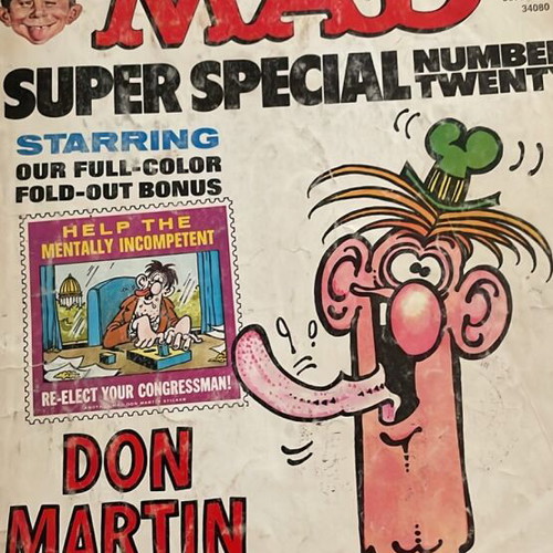 Mad special magazines used, set of 2 rare American humor