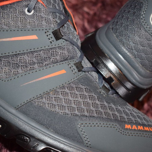 Mammut MTR 71 Low Gore Tex men's sports shoes like new, size 43.5, gray and orange