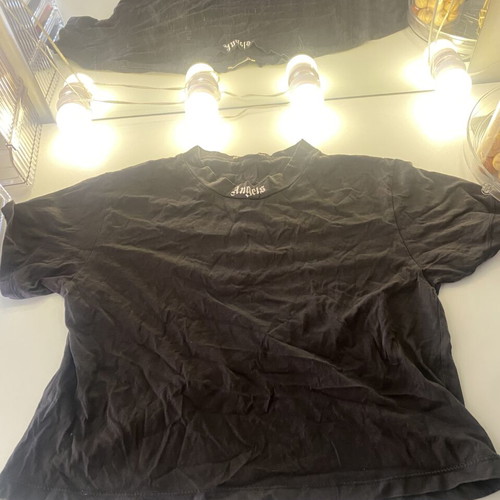 Blouse like new, size S, black and white