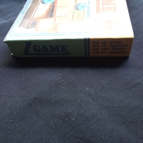Doureios L Game collectible board game used, Greek 1980s