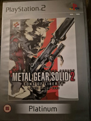 Metal Gear Solid 2 PlayStation 2 like new