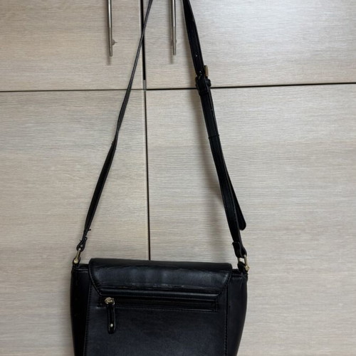 Carpisa Crossbody Shoulder Black Mini Flap Bag Used