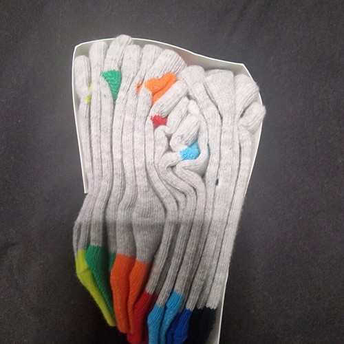 Set of 7 pairs of children's socks size 24-26 new