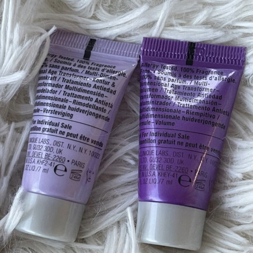 Clinique Beauty Set with Mini Products and Purple Pouch new