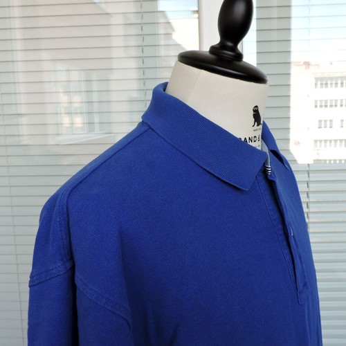 Tommy Hilfiger men's blue cotton polo shirt, size XL