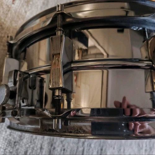 Sonor Phonic D505 Snare Drum used, seamless ferromanganese shell 14"×5.75"