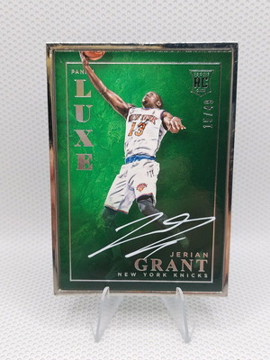 Κάρτα Panini Luxe Jerian Grant Rookie αυτογραφο on card Framed /49 σαν καινούργιο