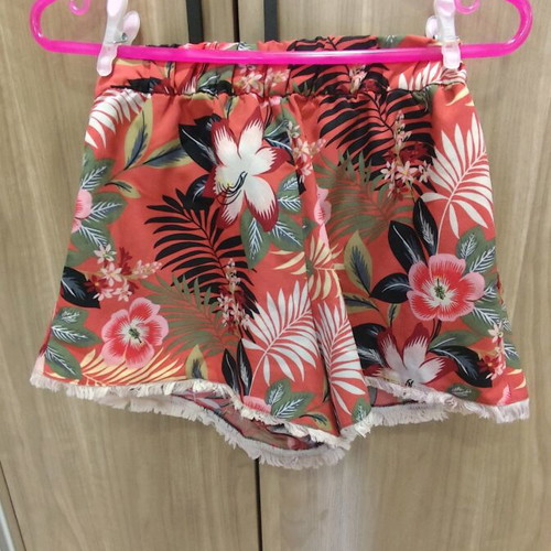 Zara shorts like new, green and orange, size S