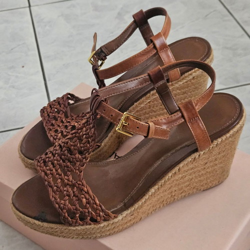 Ralph Lauren Hailey Wedge platform sandal