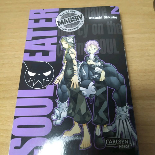 Soul Eater manga like new, volumes 1-5 in German