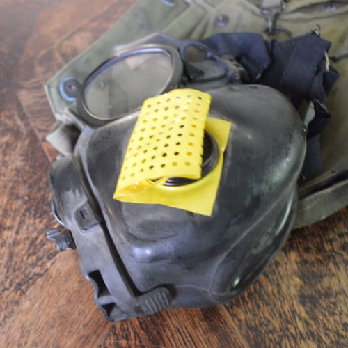 US M17A1 Vietnam War Gas Mask used