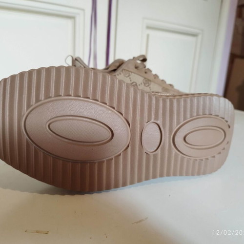 Athletic sneakers beige brown size 37 new