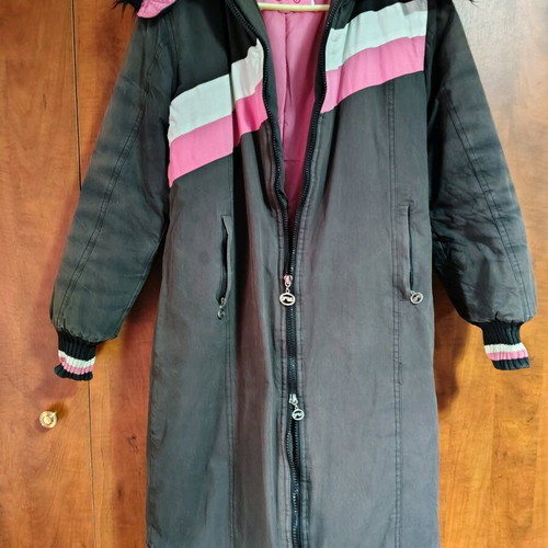 Tally Weilly women's jacket S like new, black with pink details