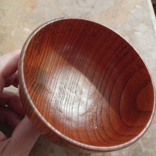 Wooden shaving bowl like new