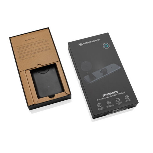 Urban Vitamin Torrance 3 in 1 Magnetic 15W Charger new