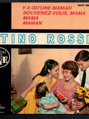 Vinyl V-128 45 RPM TINO ROSSI nearly unused