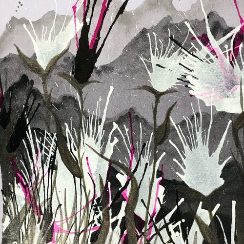 Watercolours and ink art new