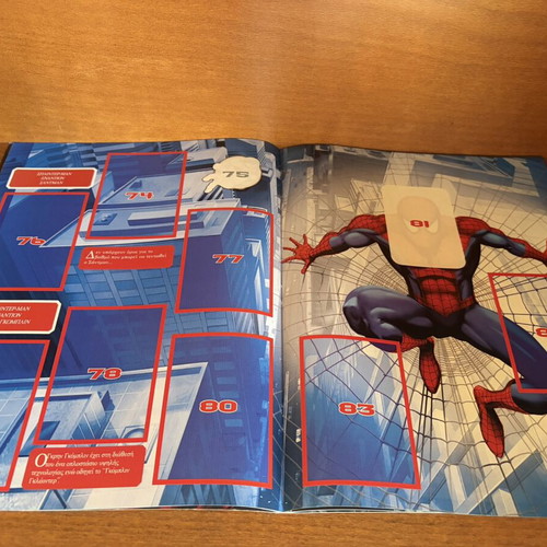 Spiderman Sticker Album Panini 2009 Empty