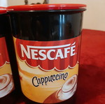 Винтидж буркани Nescafe cappuccino като нови