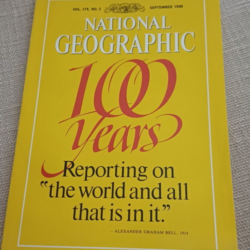 National Geographic 100 Years Anniversary Magazine like new