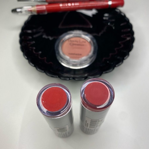 Beauty Line Cosmetics makeup products new, set with 2 lipsticks, eyeshadow and pencils