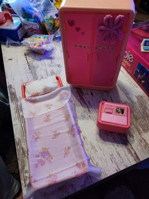 Barbie furniture used set