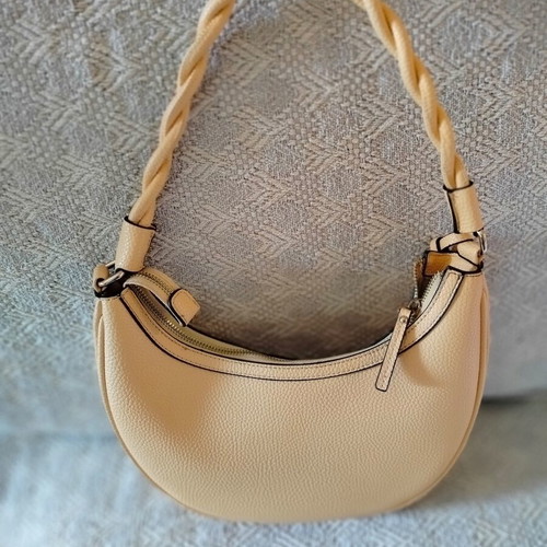 KEM summer shoulder bag like new, yellow, 29cm