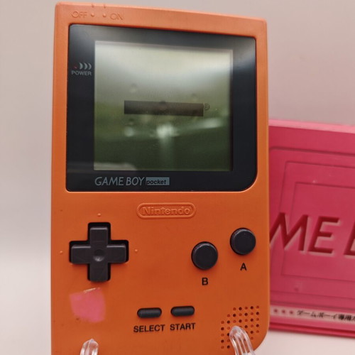 Game Boy Pocket Nintendo console used with original box and manual