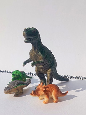 Set of 4 Dinosaur Toys