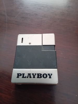 Playboy Vintage Metal Refillable Lighter like new