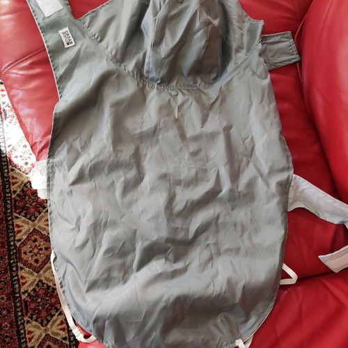 Harness and waterproof coat new, size XL, unused