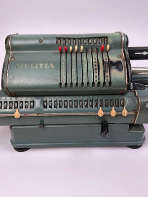 Melitta calculator used vintage office equipment