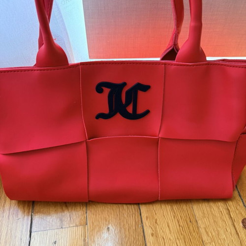 Juicy Couture red handbag like new