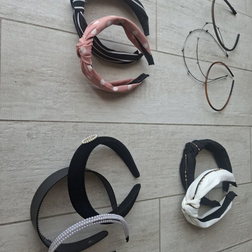 Set of 10 women's hairbands, assorted designs