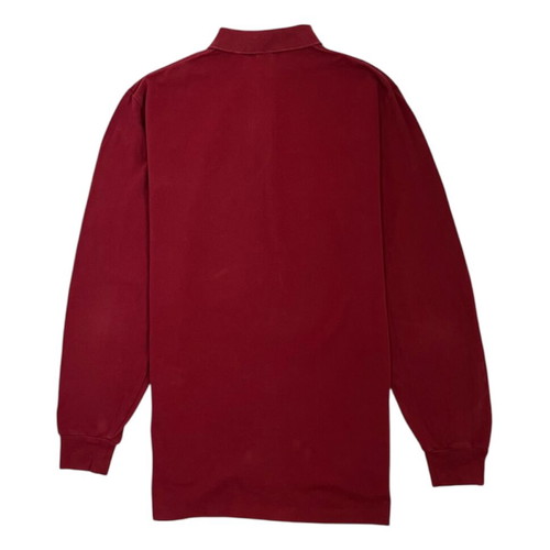 Ralph Lauren men's blouse with collar like new, red, size L