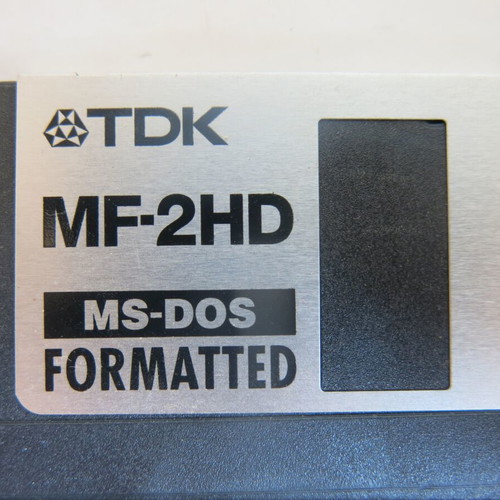 3.5" Floppy Disks used, pack of 4 TDK MF-2HD MS-DOS formatted