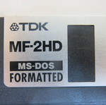 3.5" Floppy Disks used, pack of 4 TDK MF-2HD MS-DOS formatted