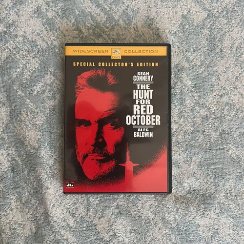 The Hunt for Red October DVD like new, adventure, subtitled