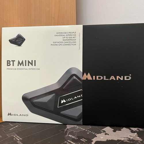 Midland BT mini C1410 new motorcycle Bluetooth intercom