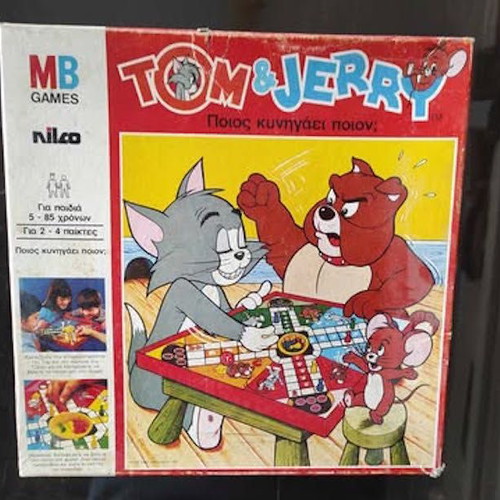 Tom and Jerry board game used, Who's Chasing Whom