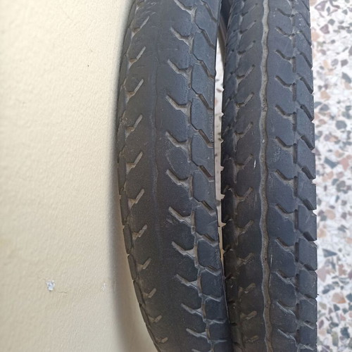 Michelin Gazelle motorcycle tires and tubes used