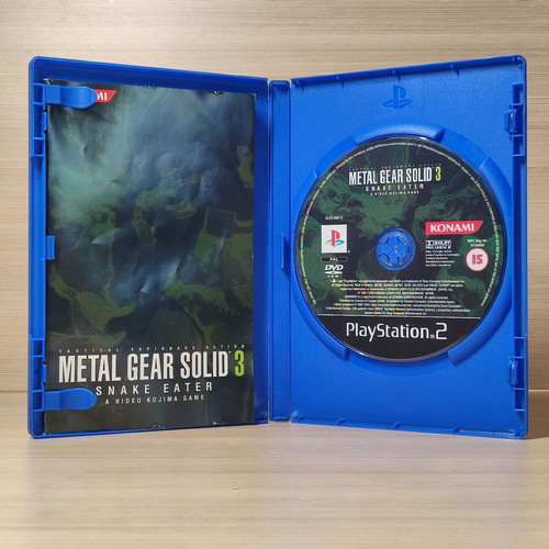 Metal Gear Solid 3 Snake Eater PS2 complete Greek version like new