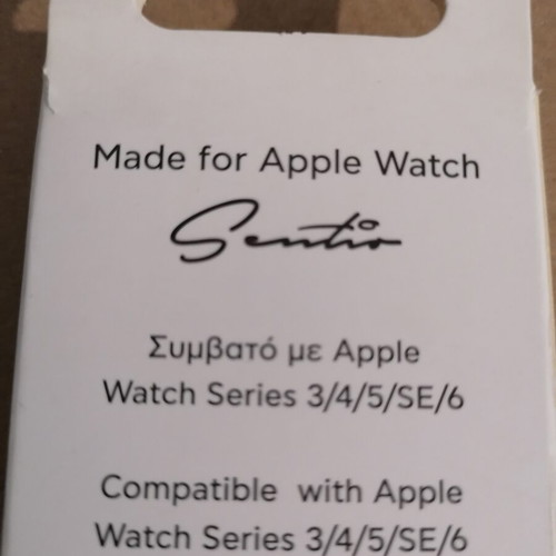 Sentio strap compatible with Apple Watch Series 3/4/5/SE/6 new
