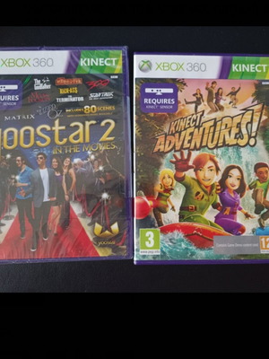 Xbox 360 Kinect games pack of 2, like new