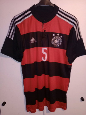 Germany football jersey used, Adidas size Medium