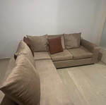 Sofa like new, corner with removable section, comfortable