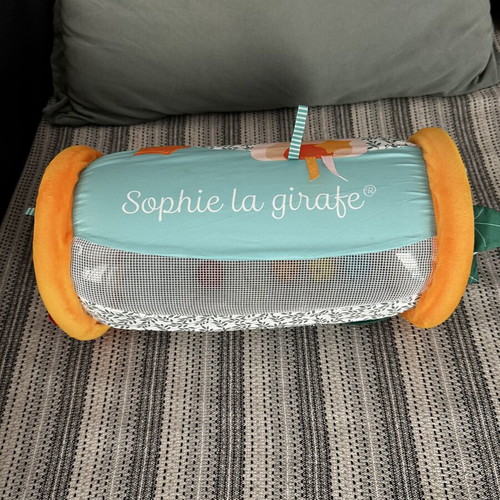 Sophie La Girafe Activity Cylinder like new, soft fabric baby toy